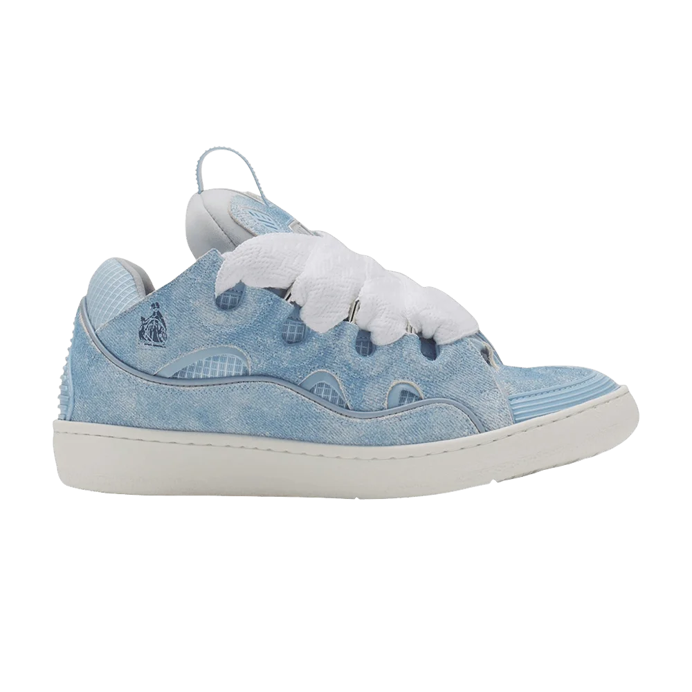 Кроссовки Lanvin Curb Sneakers 'Denim Effect'