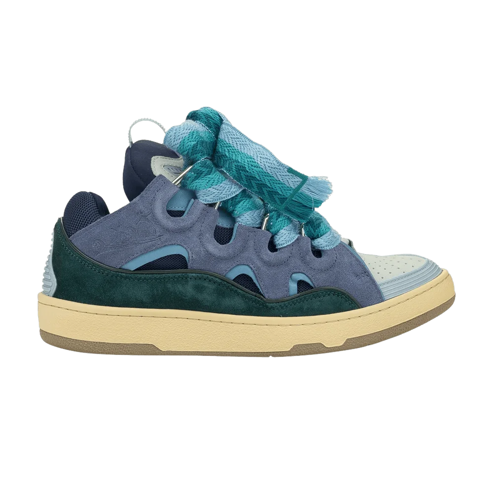 Кроссовки Lanvin Curb Sneakers 'Grey Dark Green'