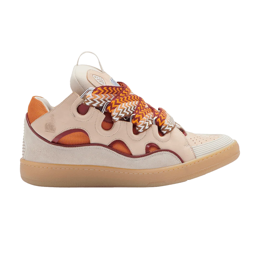 Кроссовки Lanvin Curb Sneakers 'Pale Pink Mango'