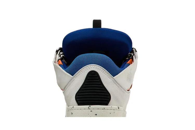 Кроссовки Lanvin Curb Sneakers 'White Blue Orange'