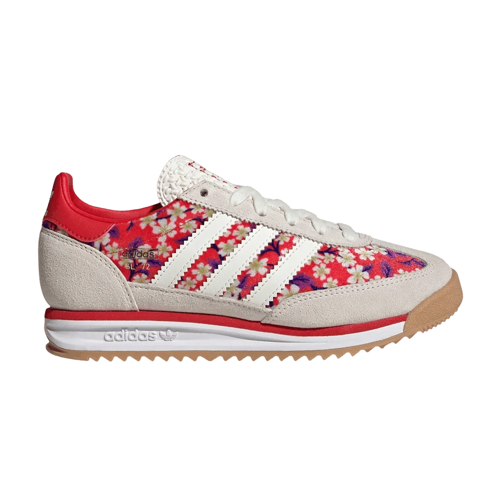 Кроссовки Liberty London x adidas SL 72 RS J 'Floral'