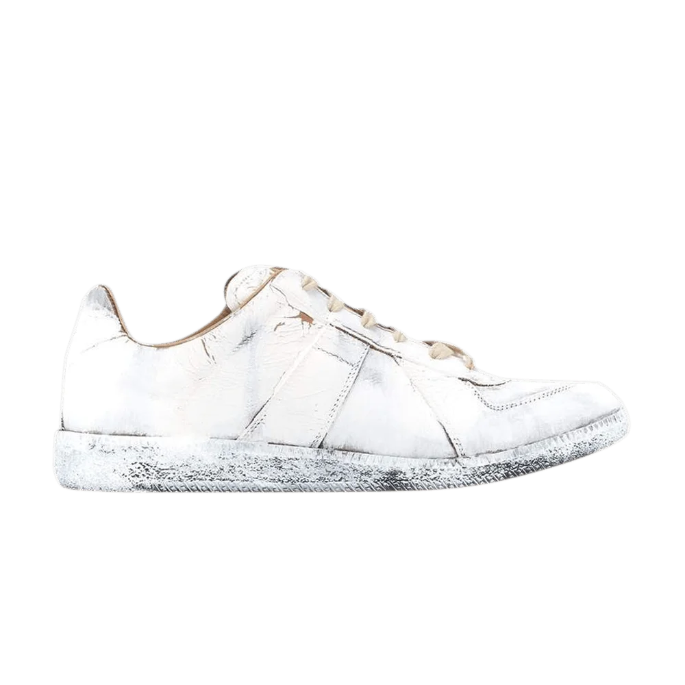 Кроссовки Maison Margiela Replica Low 'White Paint'