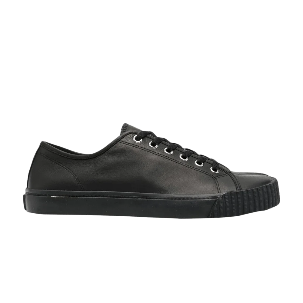 Кроссовки Maison Margiela Tabi Leather Low 'Black'