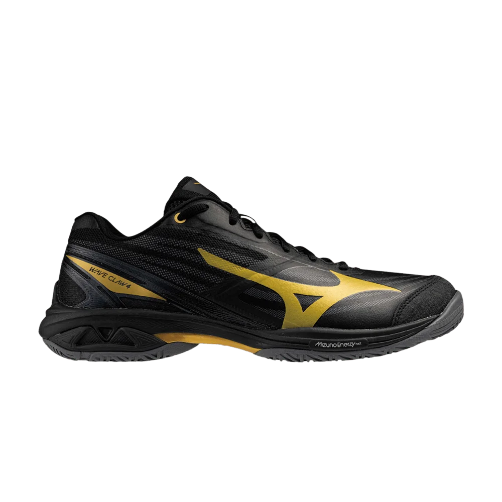 Кроссовки Mizuno Wave Claw 4 Wide 'Black Yellow'