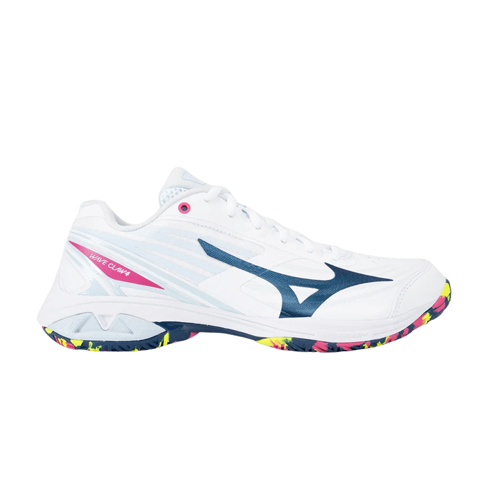 Кроссовки Mizuno Wave Claw 4 Wide 'White Blue Multi'