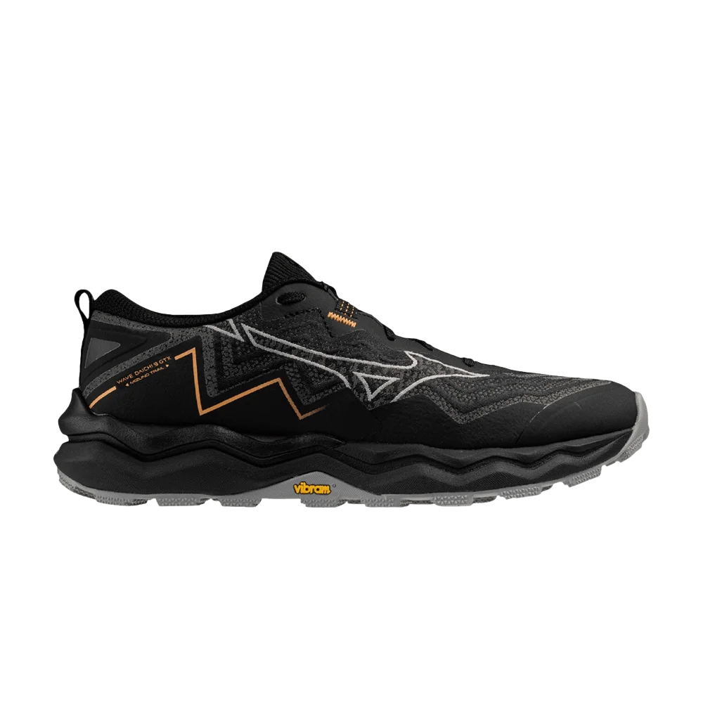 Кроссовки Mizuno Wave Daichi 9 GTX 'Black Grey Orange'