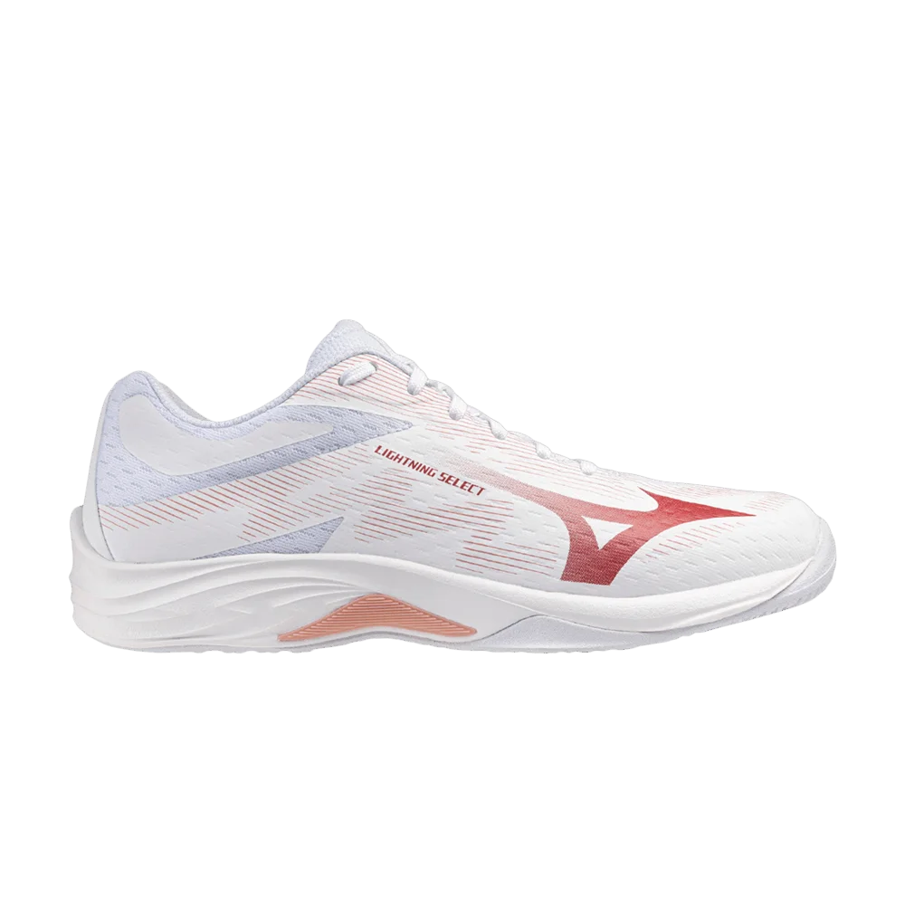 Кроссовки Mizuno Wmns Lightning Select 'White Red'