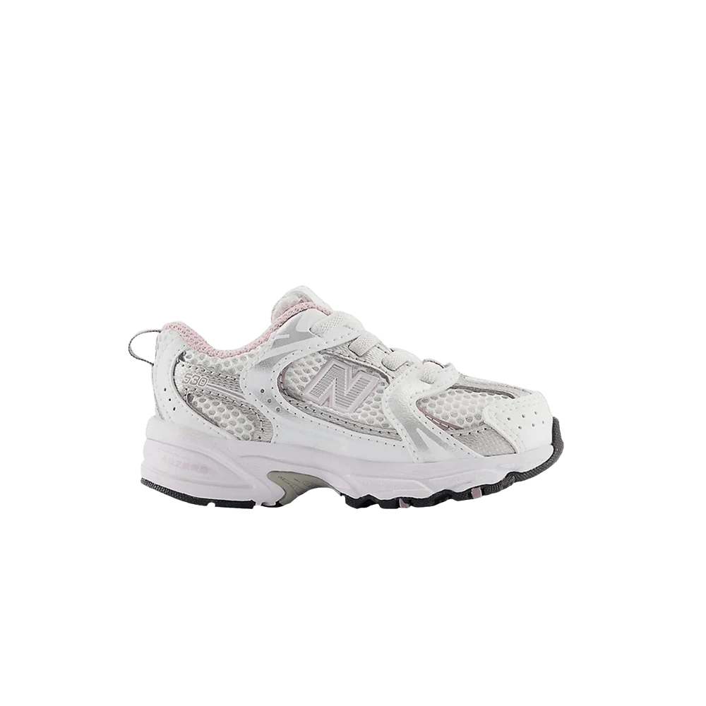 Кроссовки New Balance 530 Bungee Toddler Wide 'White Mid Century Pink'