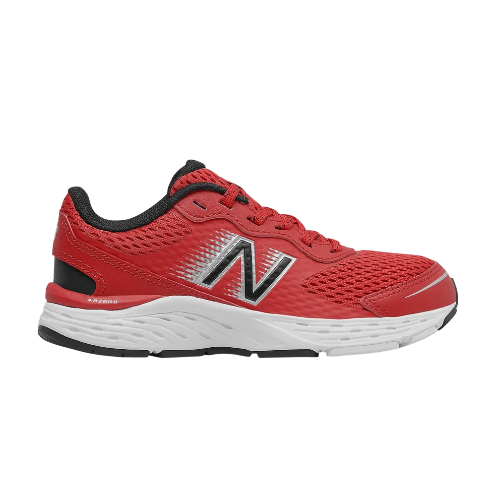Кроссовки New Balance 680v6 Big Kid 'Team Red Black'
