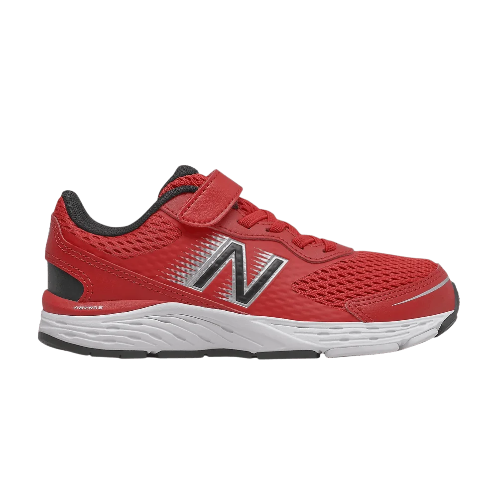 Кроссовки New Balance 680v6 Bungee Big Kid 'Team Red Black'