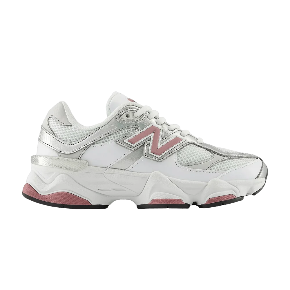 Кроссовки New Balance 9060 Lace Big Kid 'White Rose'