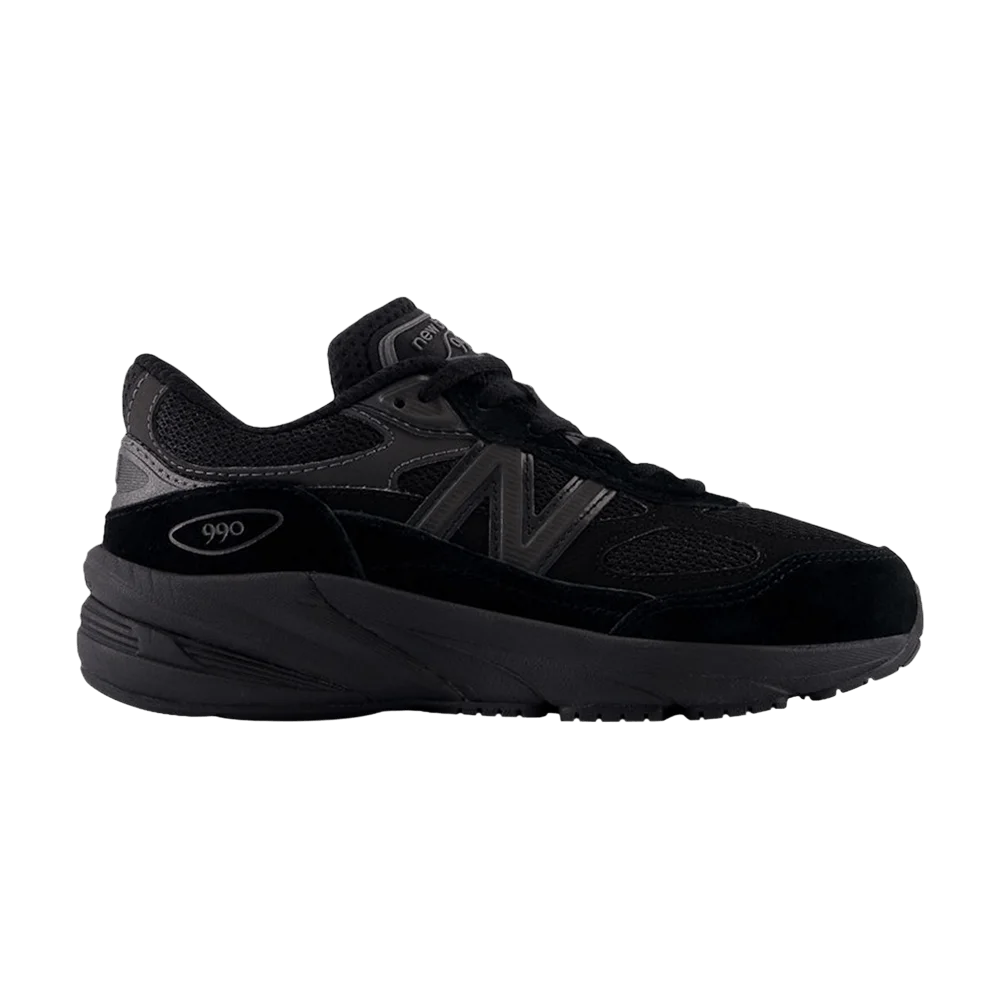 Кроссовки New Balance 990v6 Big Kid 'Black Metallic'