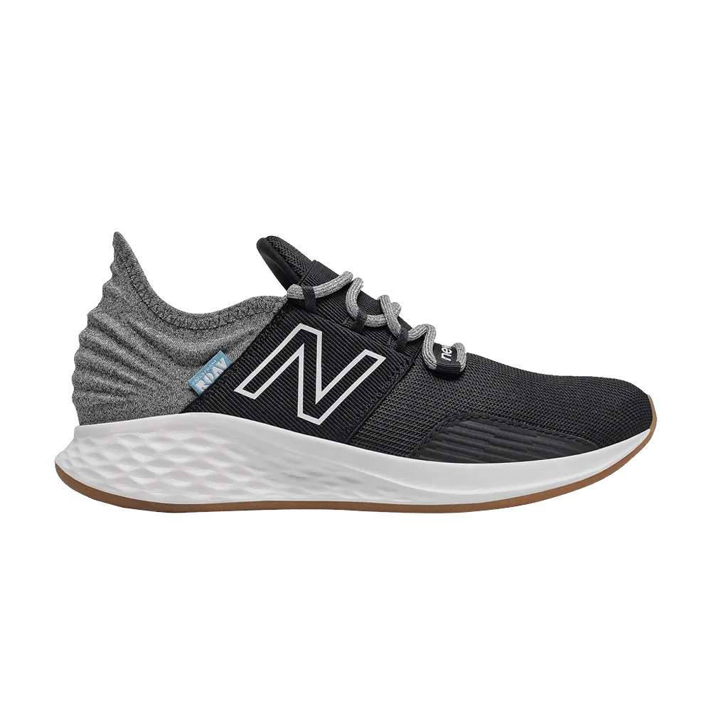 Кроссовки New Balance Fresh Foam Roav Big Kid 'Tee Shirt - Black Light Aluminum'