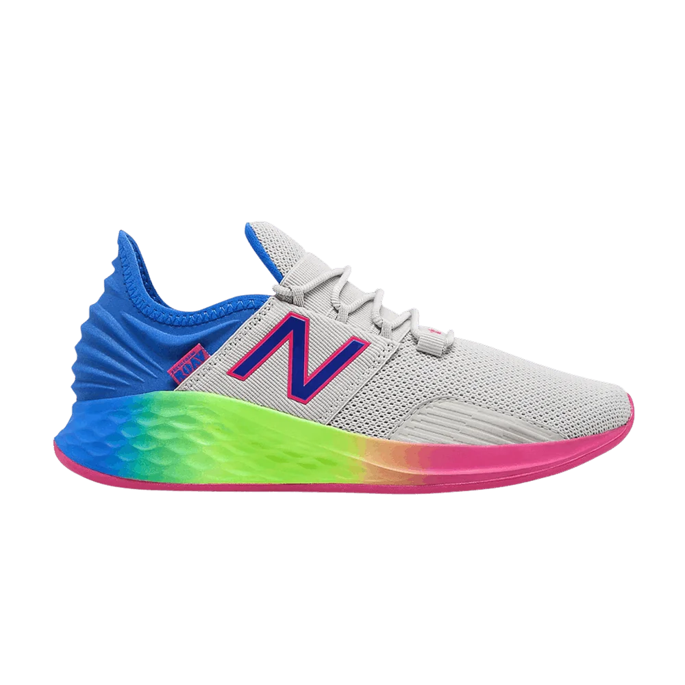 Кроссовки New Balance Fresh Foam Roav Little Kid 'Rainbow Sole'