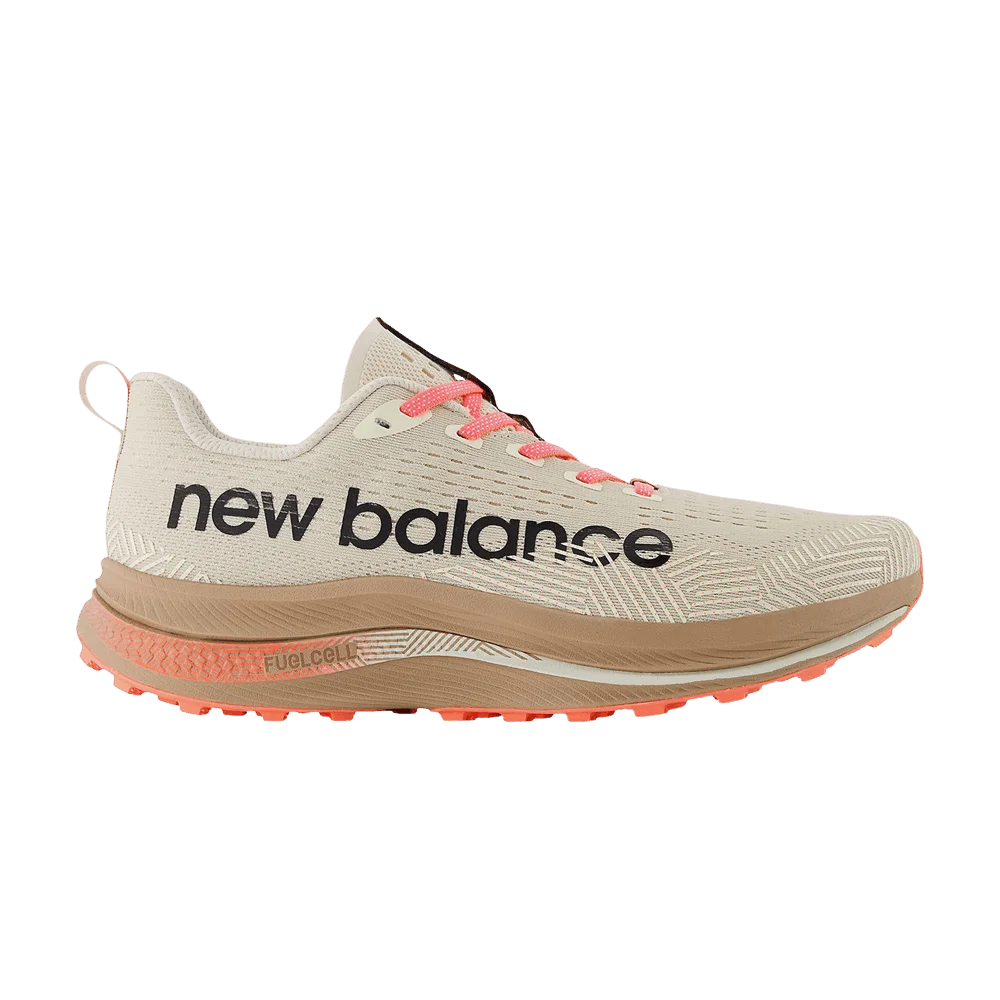 Кроссовки New Balance FuelCell SuperComp Trail 'Bisque Urgent Red'