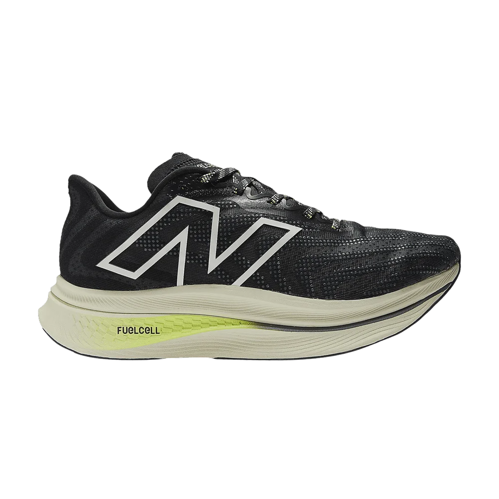 Кроссовки New Balance FuelCell SuperComp Trainer v2 2E Wide 'Black Thirty Watt'