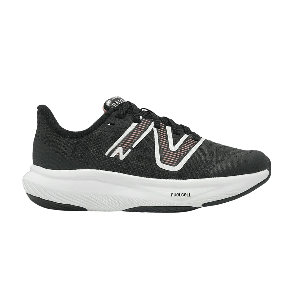 Кроссовки New Balance Fuelcell Rebel V3 Little Kid Wide 'Black White'