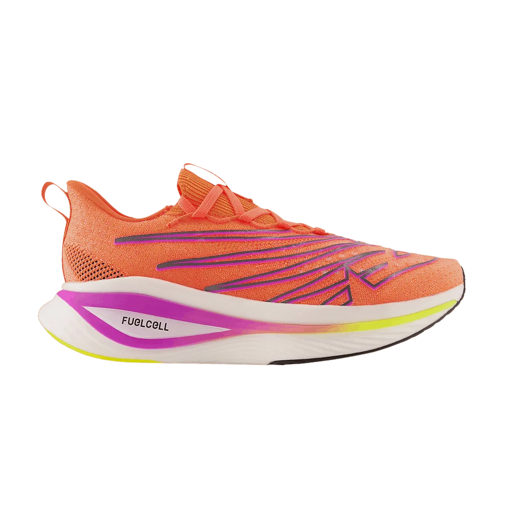 Кроссовки New Balance Wmns FuelCell SuperComp Elite v3 Wide 'Neon Dragonfly Cosmic Rose'