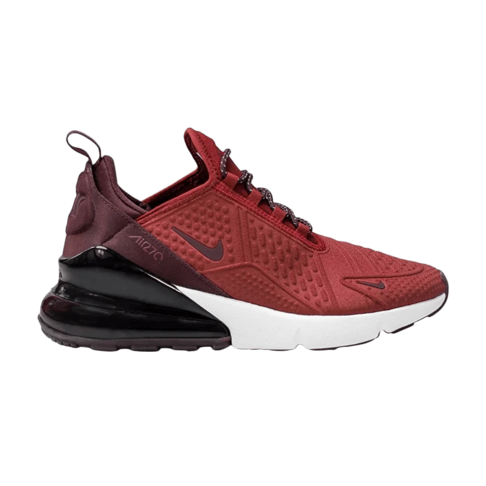 Кроссовки Nike Air Max 270 SE GS 'Dark Red'