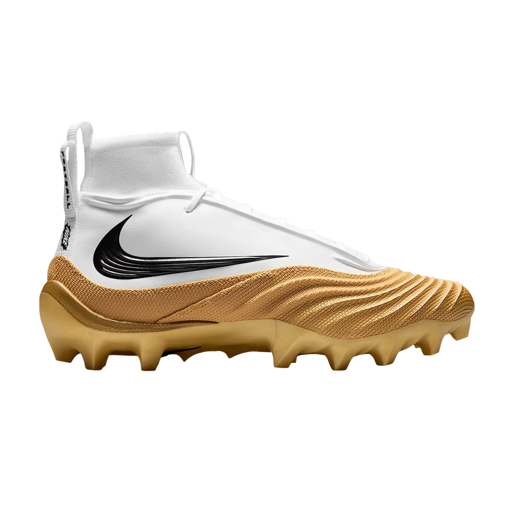 Кроссовки Nike Alpha Menace 5 Pro 'White Metallic Gold Black'
