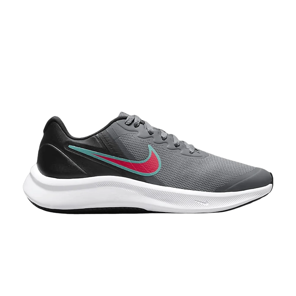 Кроссовки Nike Star Runner 3 GS 'Smoke Grey Siren Red'