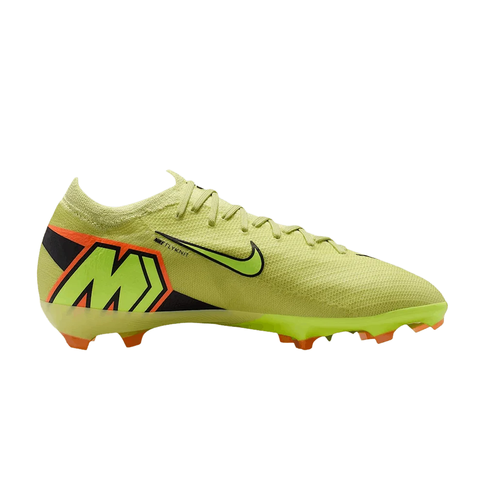 Кроссовки Nike Zoom Mercurial Vapor 16 Pro FG GS 'Limelight Hyper Crimson'
