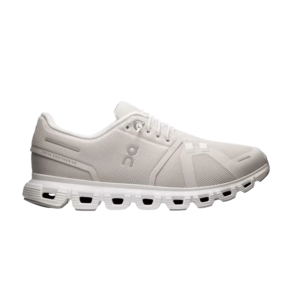 Кроссовки ON Wmns Cloud 6 Wide 'Pearl White'