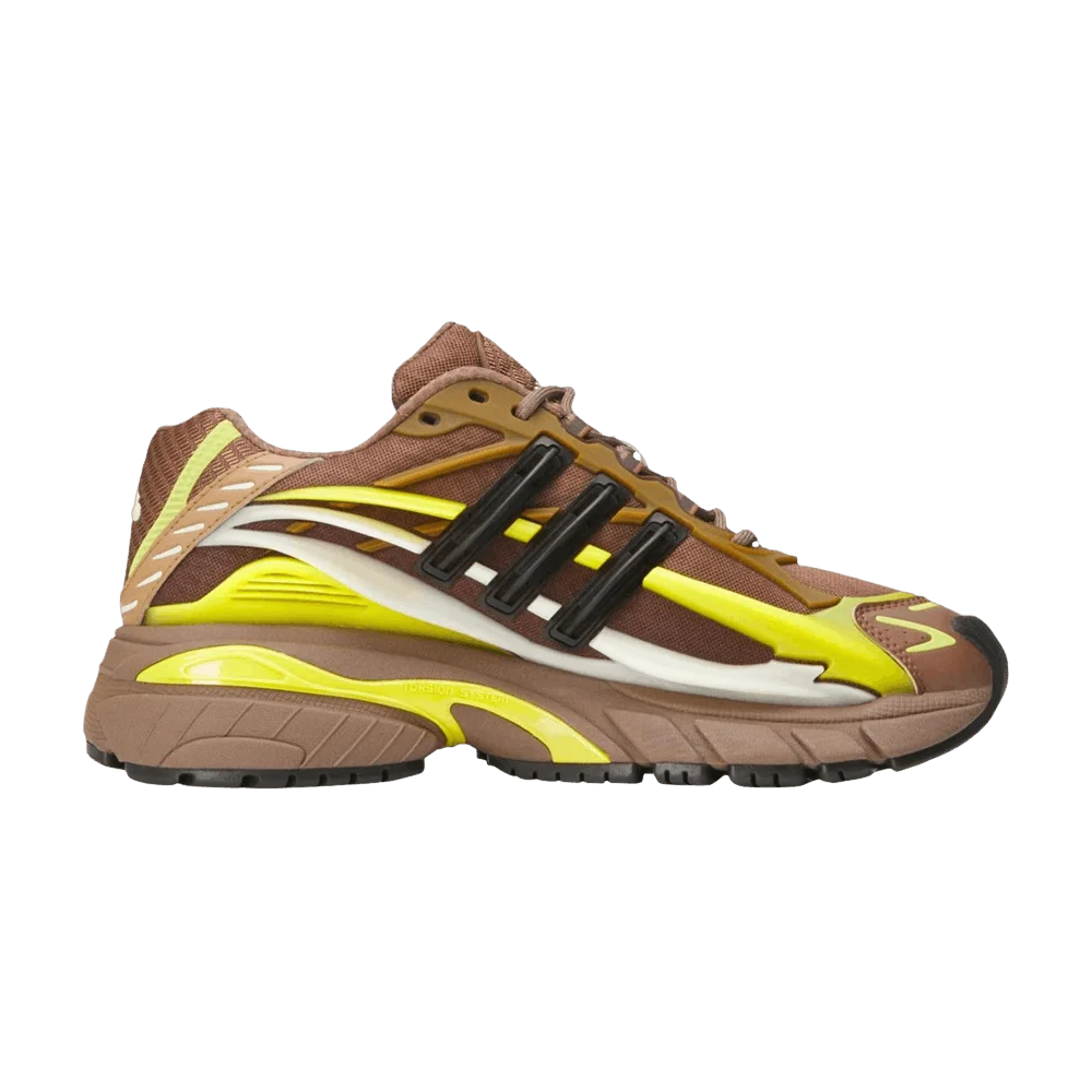 Кроссовки Pharrell x VIRGINIA x adidas Adistar Jellyfish 'Auburn Brown Yellow'
