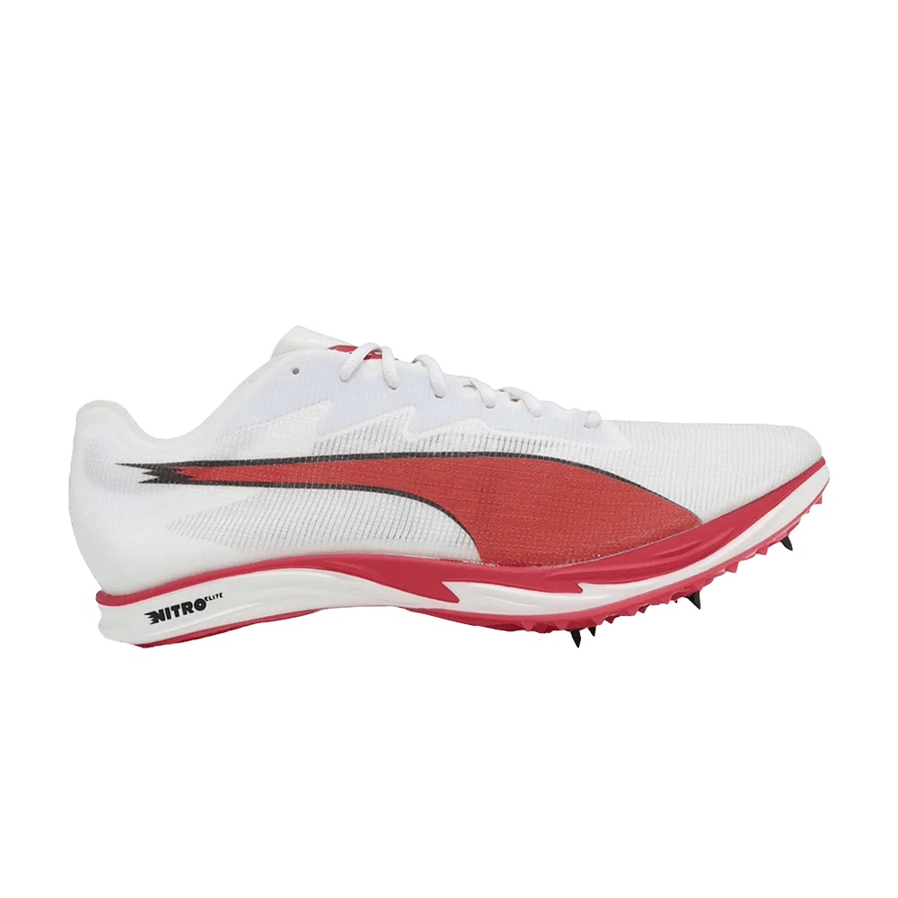 Кроссовки Puma Mid Distance Nitro Elite 3F 'White Red'