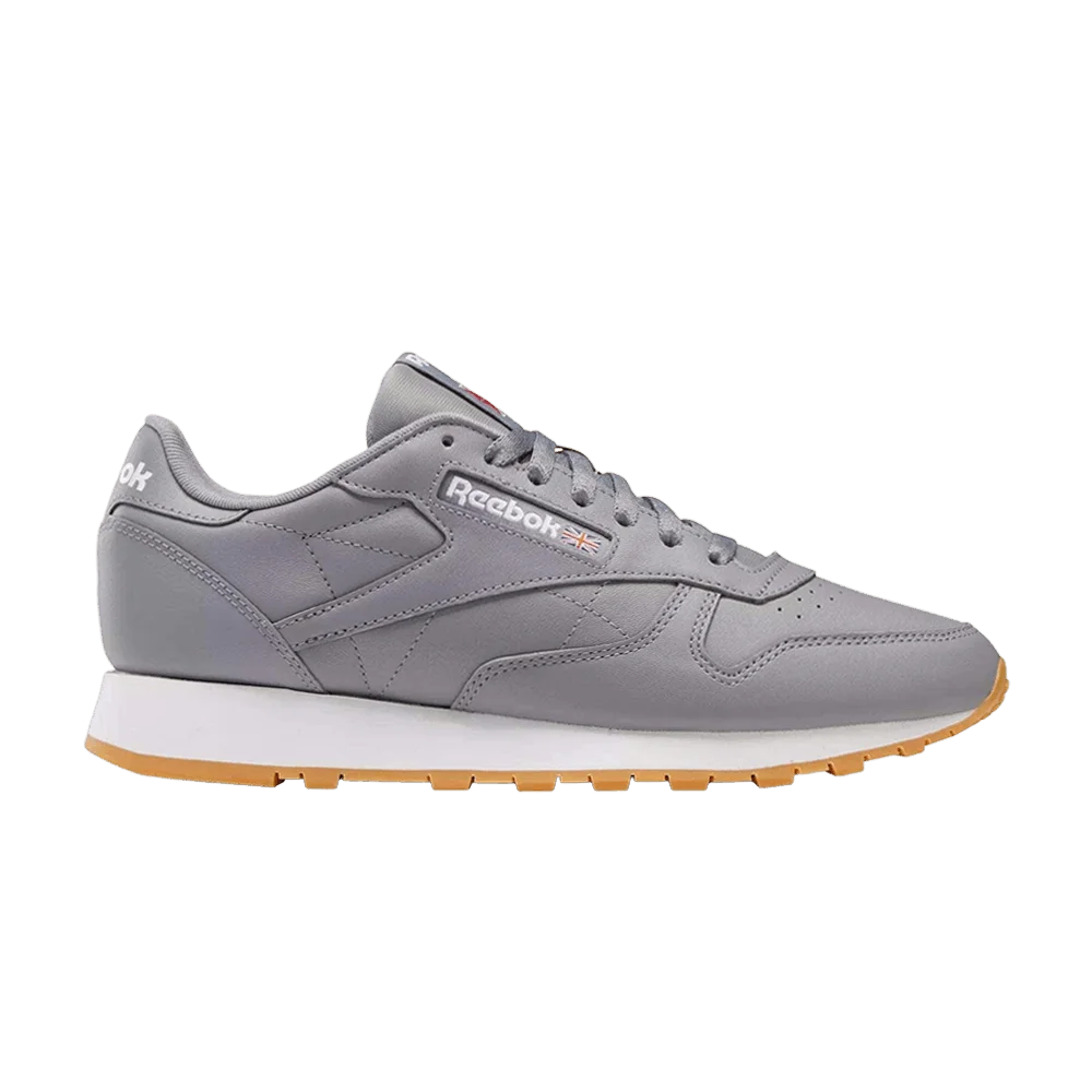 Кроссовки Reebok Classic Leather 'Pure Grey/White/Gum'