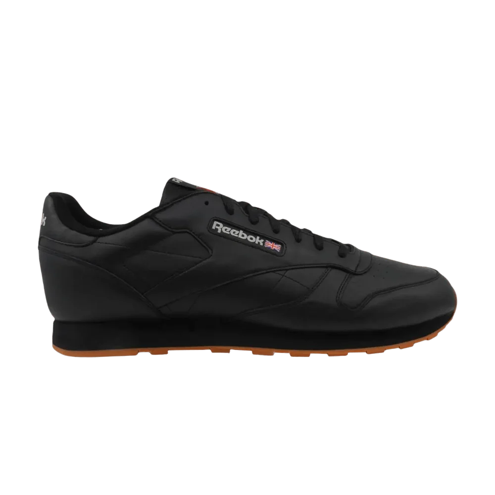 Кроссовки Reebok Classic Leather Shaq 'Black Grey Gum'