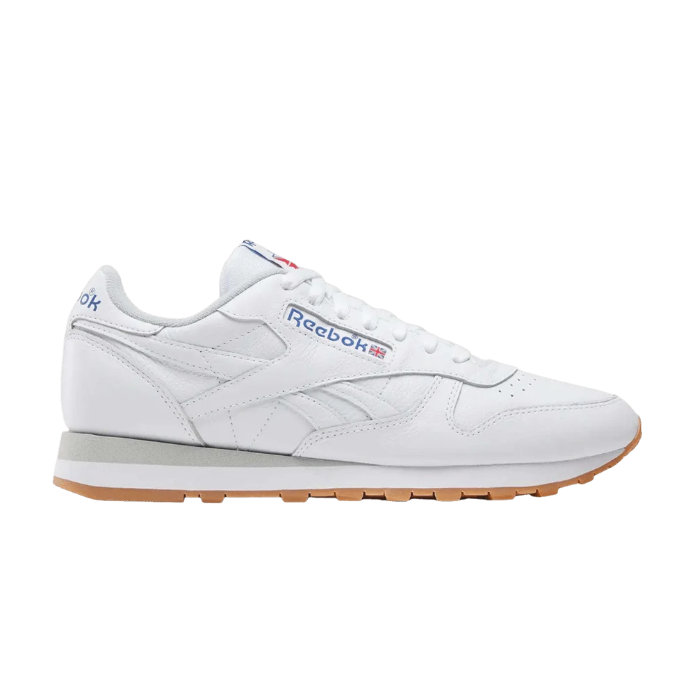 Кроссовки Reebok Classic Leather 'White Blue Gum'