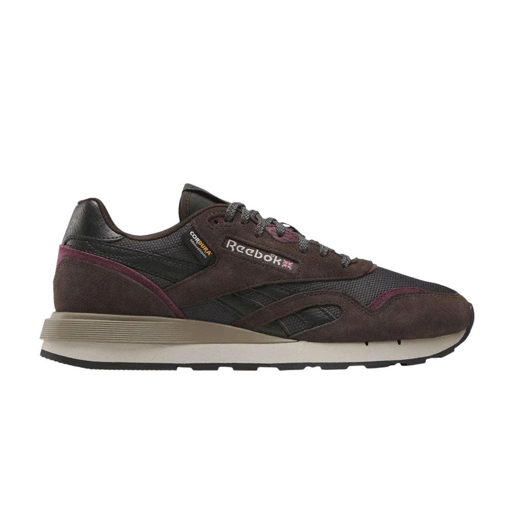 Кроссовки Reebok Classic Nylon 89 'Washed Black/Black/Black Cherry'