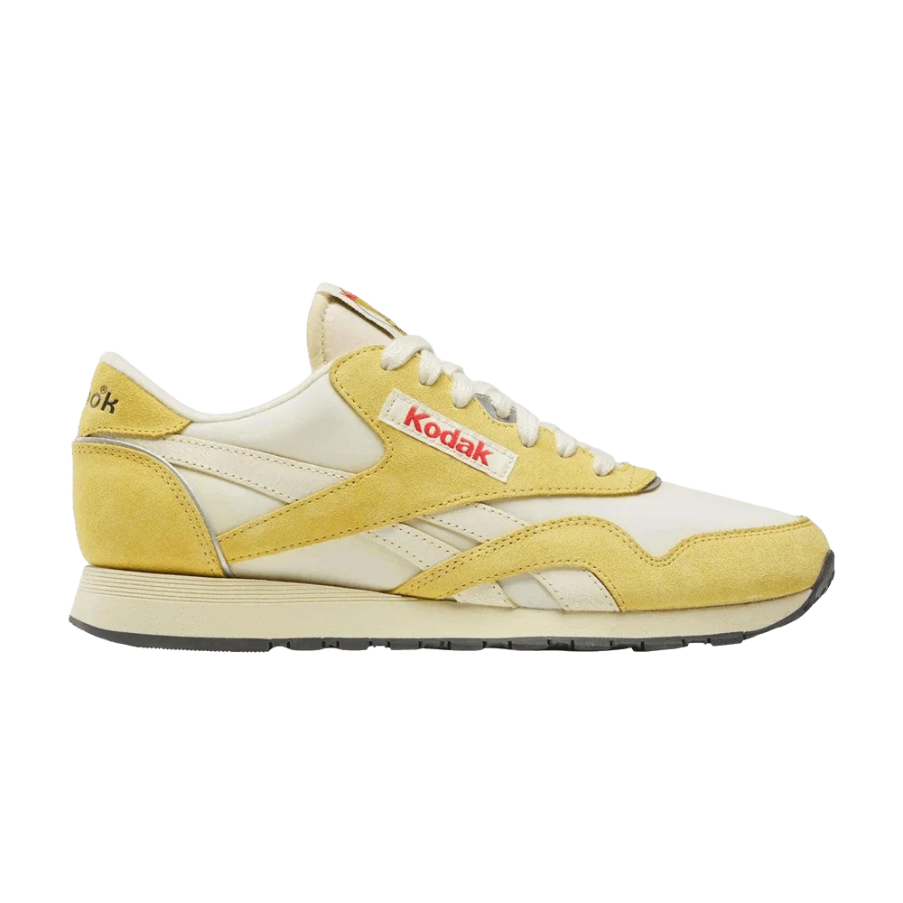 Кроссовки Reebok x Kodak Classic Nylon 'Yellow/Cream/Red'