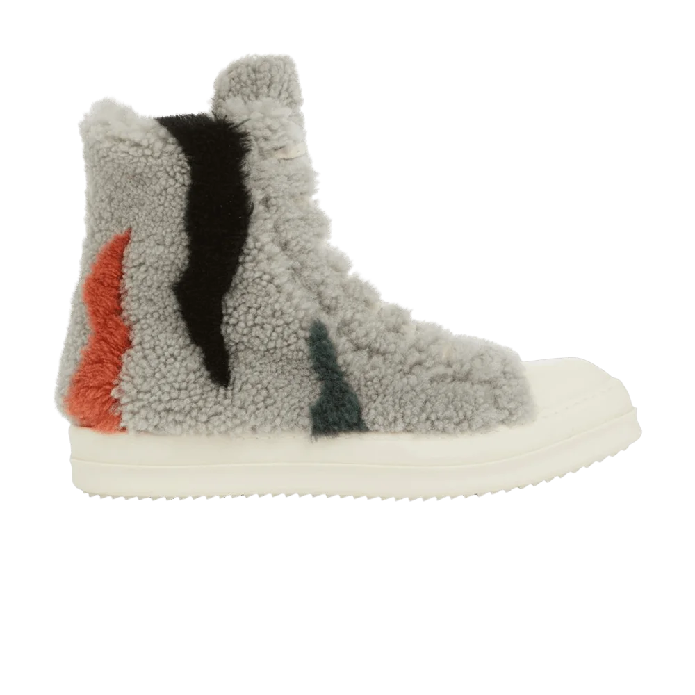 Кроссовки Rick Owens Strobe High 'Pearl Zebra'