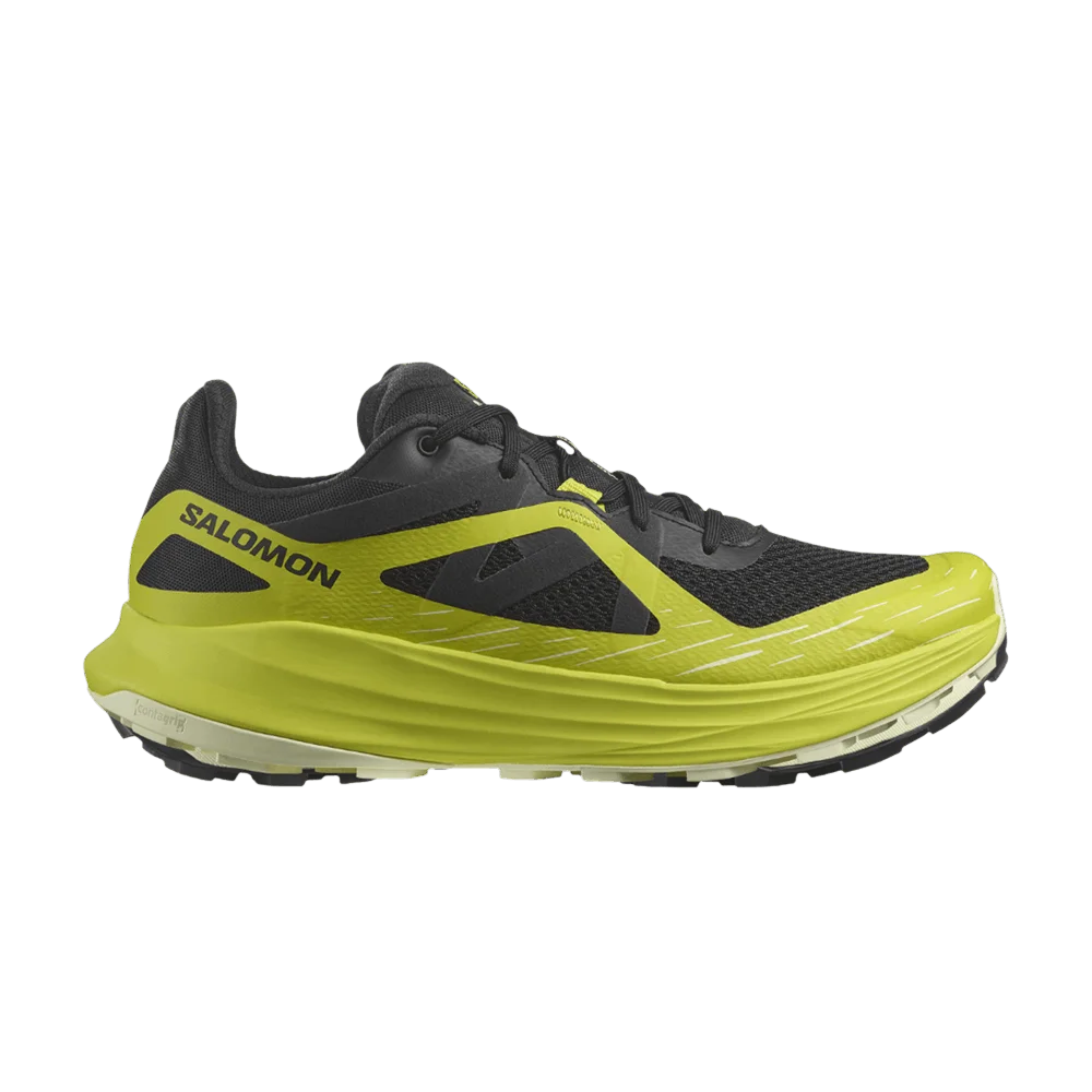 Кроссовки Salomon Ultra Flow 'Black Sulphur Spring Yellow'