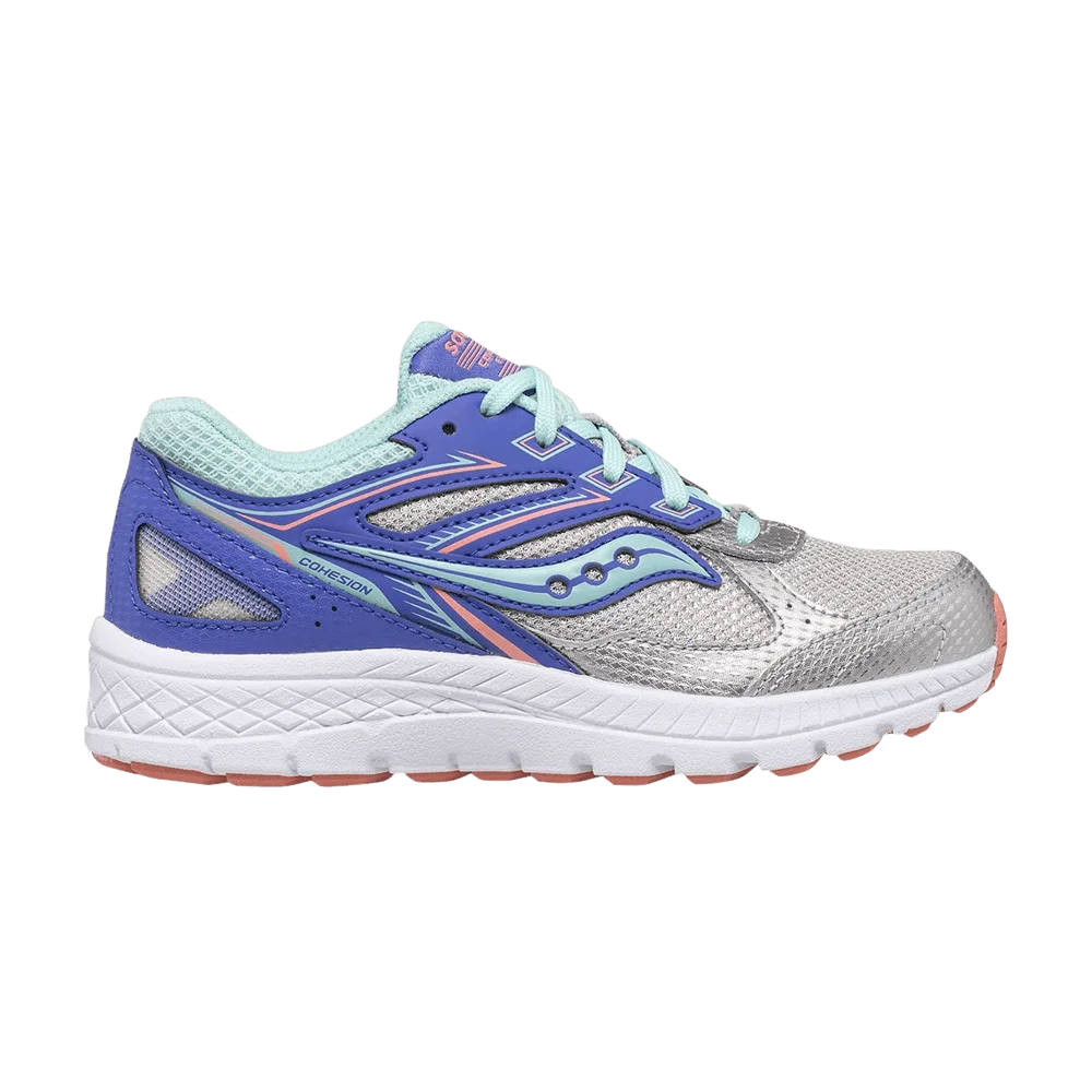 Кроссовки Saucony Cohesion 14 Lace Big Kid 'Silver Periwinkle'