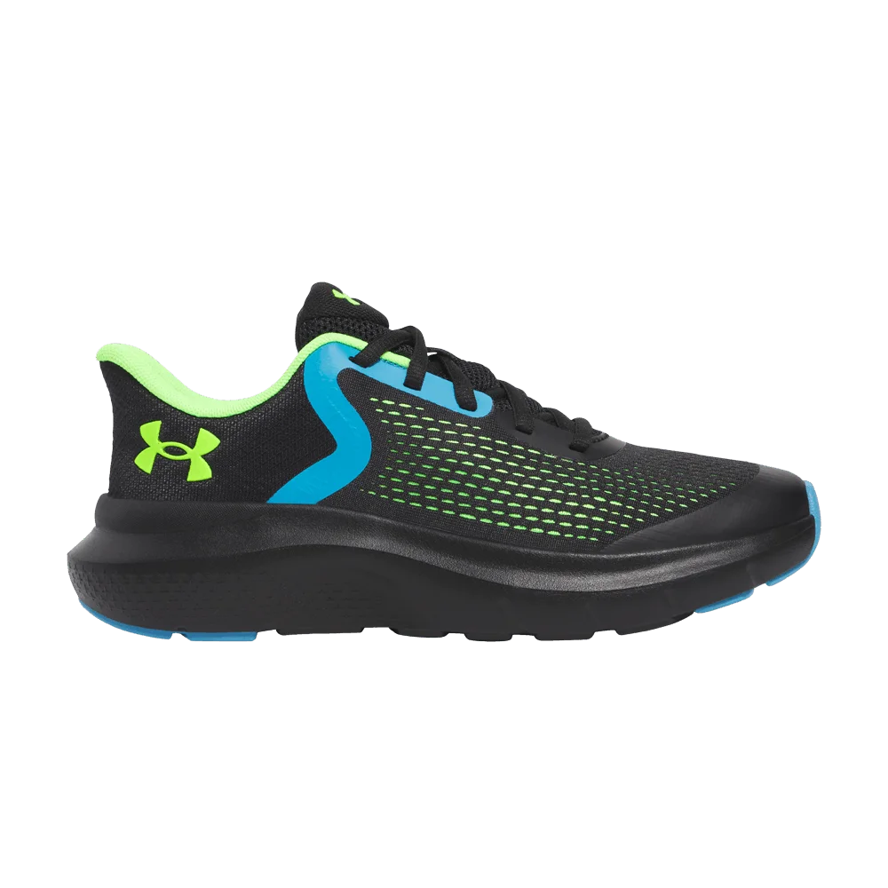 Кроссовки Under Armour Rogue 5 GS 'Black Hyper Green'
