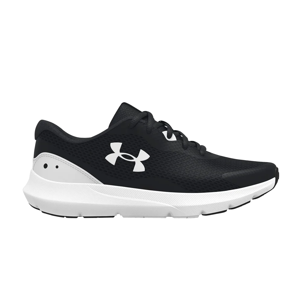 Кроссовки Under Armour Surge 3 GS 'Black White'