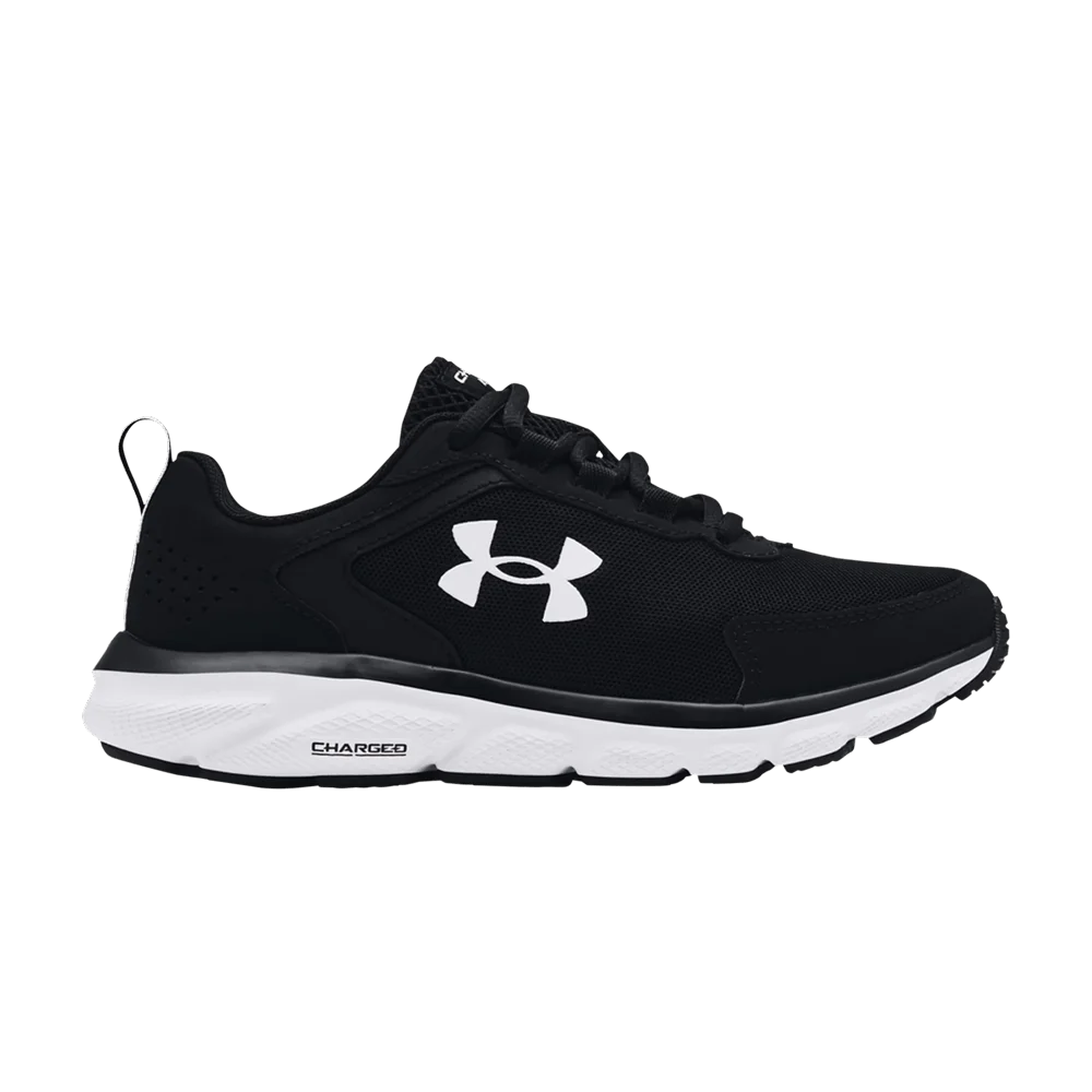 Кроссовки Under Armour Wmns Charged Assert 9 Wide 'Black White'