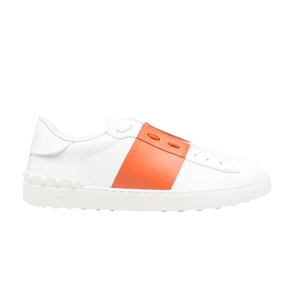 Кроссовки Valentino Open Sneaker 'White Orange'