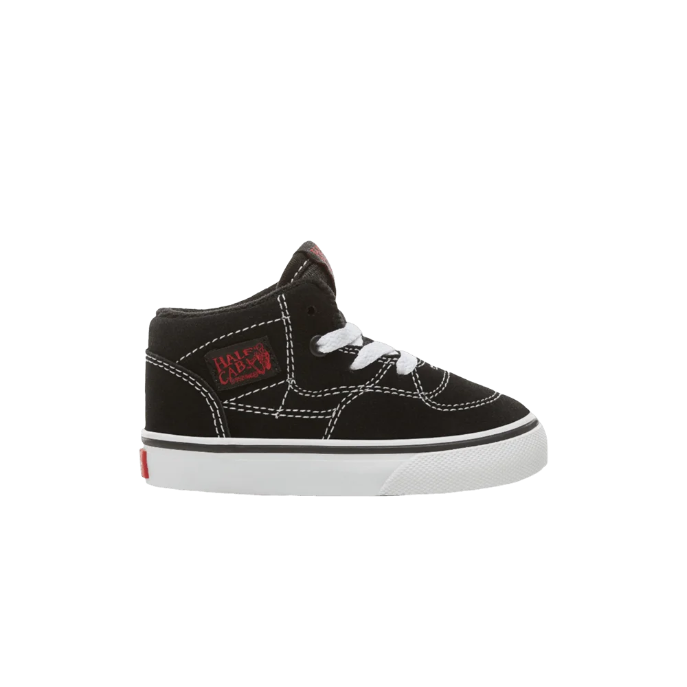 Кроссовки Vans Half Cab Toddler 'Black Racing Red'