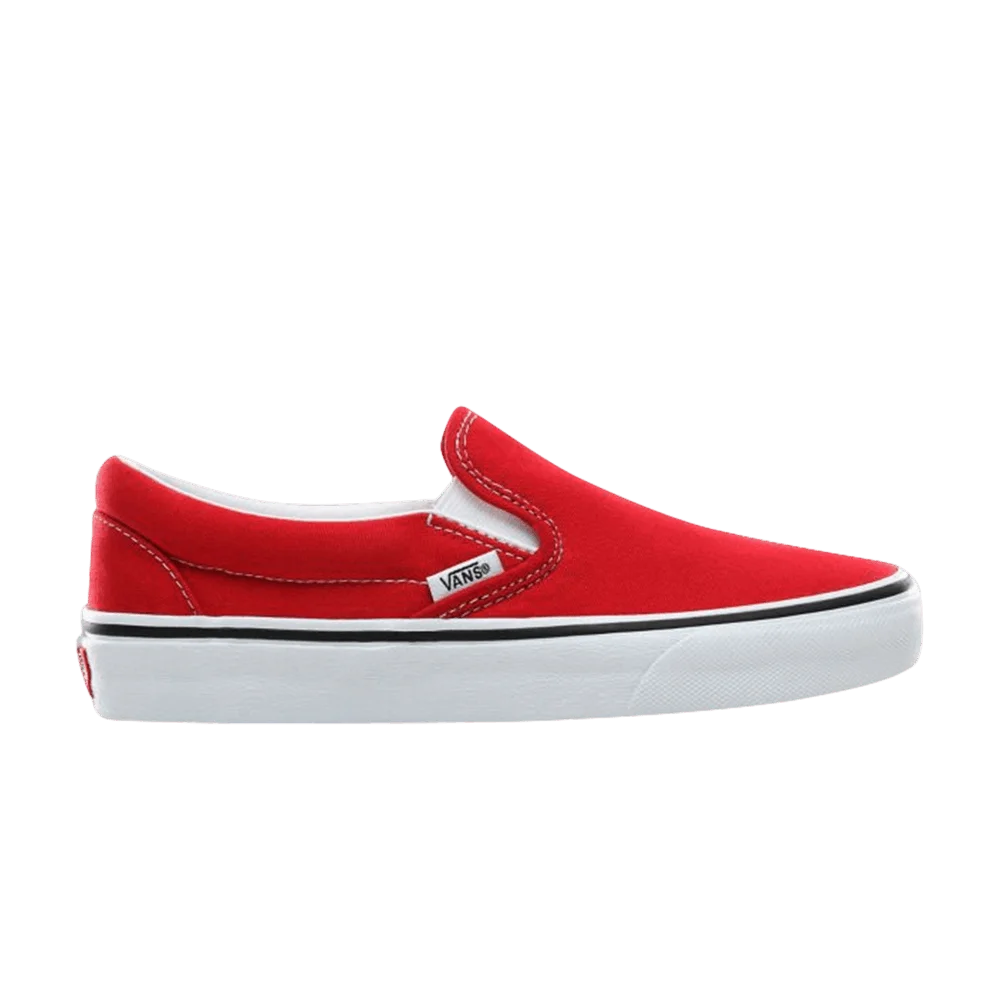 Кроссовки Vans Slip-On 'Racing Red'