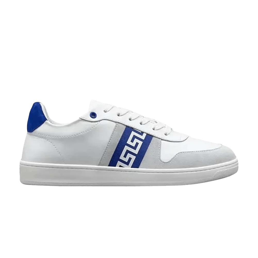Кроссовки Versace La Greca Sneaker 'White Grey Blue'