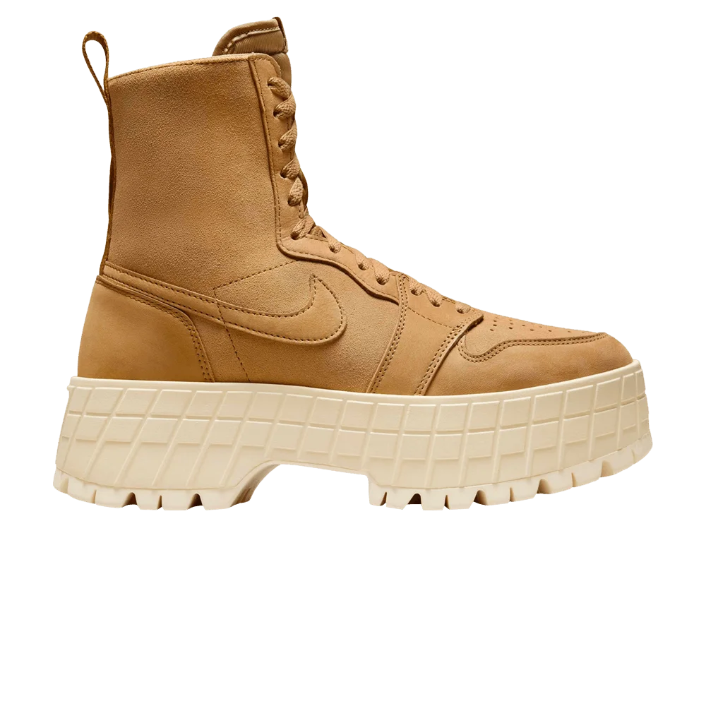 Кроссовки Wmns Air Jordan 1 High Brooklyn 'Wheat Muslin'