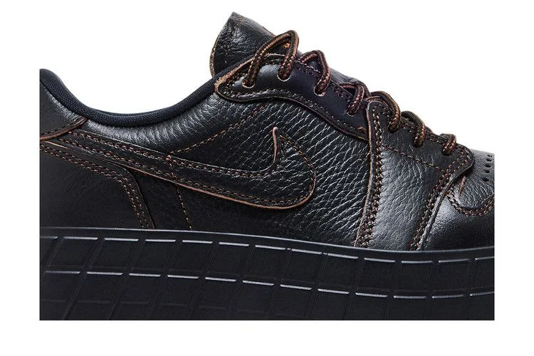 Кроссовки Wmns Air Jordan 1 Low Brooklyn 'Black Cacao Wow'