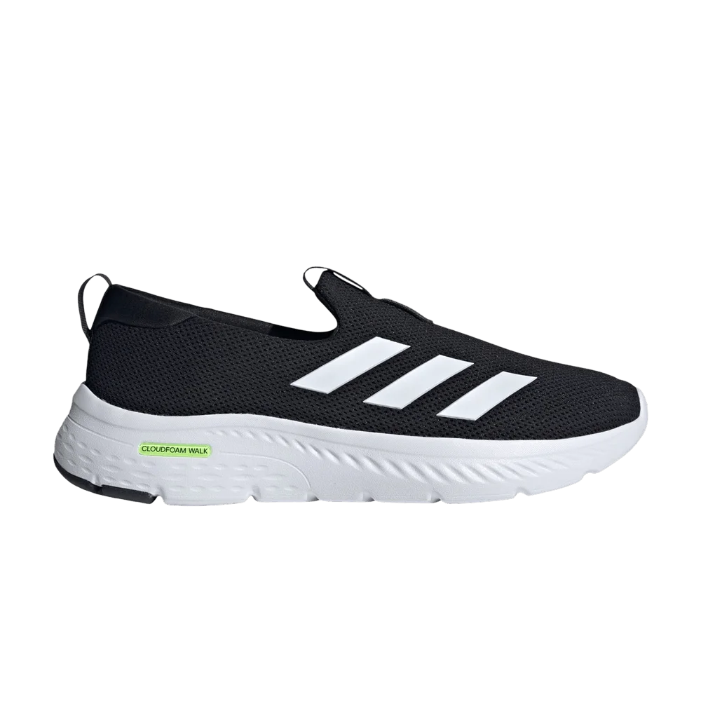 Кроссовки adidas Cloudfoam Move Lounger 'Core Black Cloud White Hi-Res Yellow'