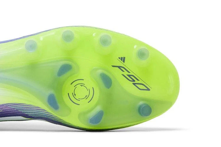 Кроссовки adidas F50 Elite AG 'Purple Rush Cloud White Lucid Lemon'