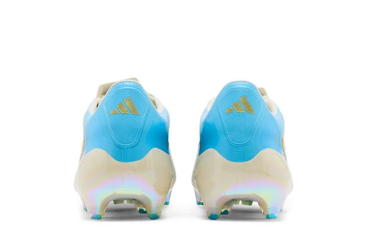 Кроссовки adidas F50 Messi Elite FG 'Ivory Semi Blue Burst'