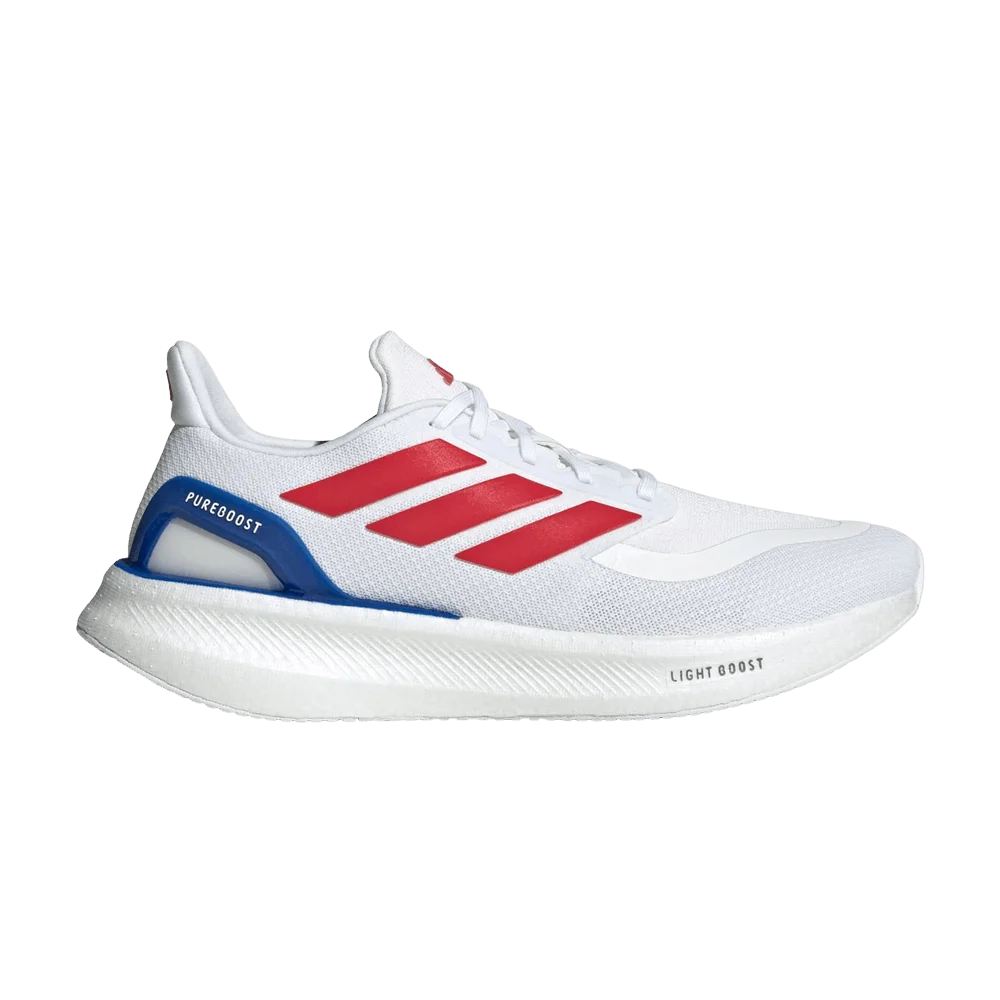 Кроссовки adidas Pureboost 5 'Cloud White Pure Ruby Royal Blue'